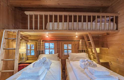 Cosy 4 bedroom chalet with hot tub (Chalet Velours) - Foto 13