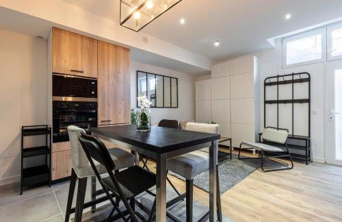 Loft Magnan - PARKING - idéal couples -BEACH -TRAM & Supermarkets - New & Confort-AC - Foto 11