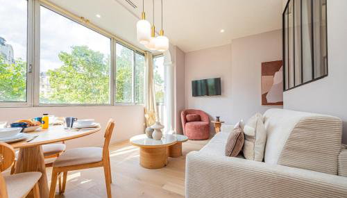 Stylish 1-Bedroom Apartment with Air Conditioning in Paris 17th - Foto 5
