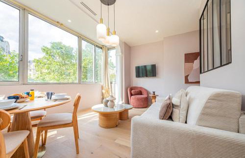 Stylish 1-Bedroom Apartment with Air Conditioning in Paris 17th - Foto 5