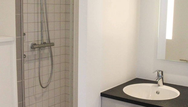 4 Person Holiday Home in Svaneke - Foto 4, Baño