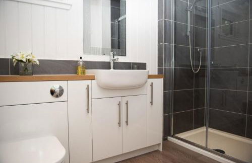 Super King Lodge-Sleeps 2-HotTub-Sea View - Foto 22