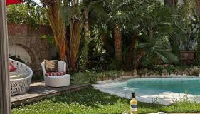 Villa La Firulina, Capri - Foto 5, Garden, sunbed, Garden view