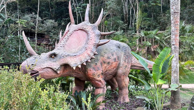 Figura de un Triceratops