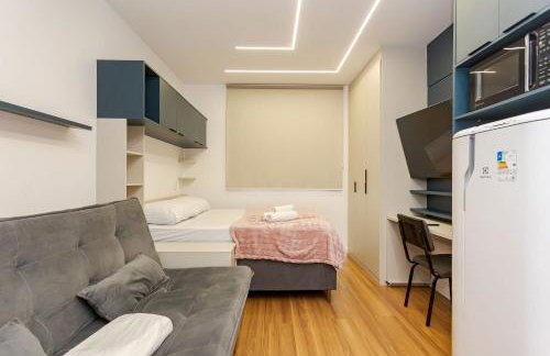 One House – Academia, Piscina e Coworking | Gonzaga Stays - Foto 58