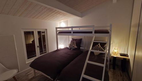 Les pagotins de Garance, Chalet Jura 39, avec sauna panoramique, Meublé classé 4 étoiles - Foto 5