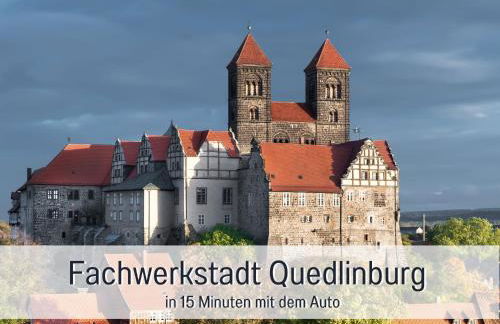 Ferienwohnung - Vakantiewoning- Perle am Teich- mit Klimaanlage- direkt am Selketal- ideal für Fahrradfahrer und Wanderer- perfekt für eine Auszeit vom Alltag - Foto 43