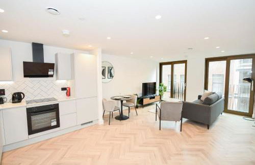 Modern 1 Bed Flat in Central Manchester w Balcony - Foto 17
