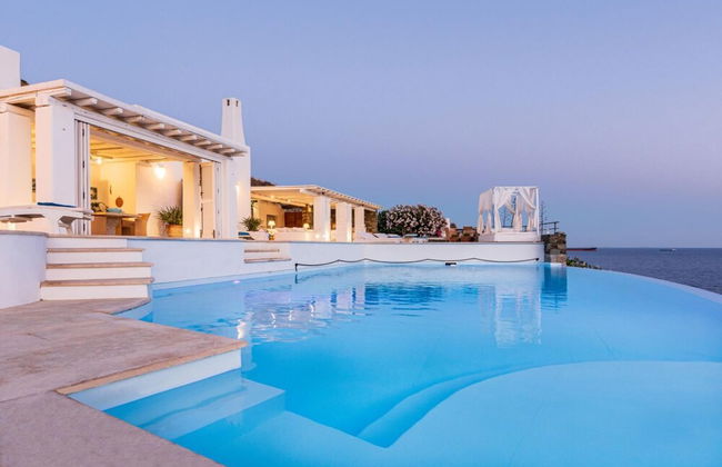 Inviting 8-bed Villa in Ermoupoli - Villa Blueros - Foto 19