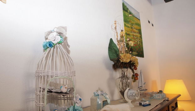 Coin salon dans le hall