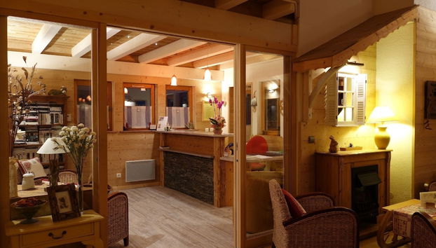 Zona de estar del vestíbulo