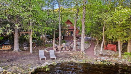 Lakehouse with Boats, MiniGolf, Sauna, HotTub, Swings and Playground! - Foto 4