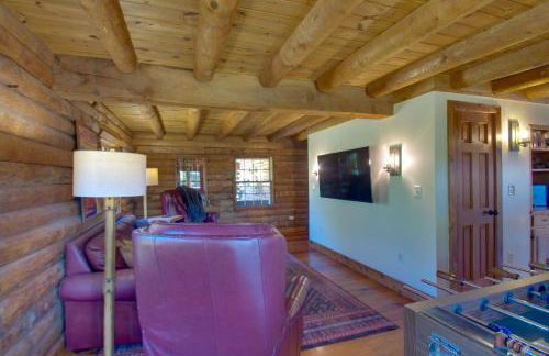 Cozy Log Cabin Getaway with Fire Pit and 3 Acres! - Photo 7