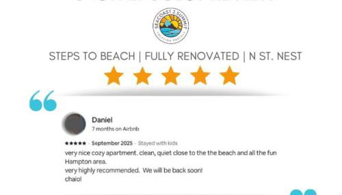 Steps to Beach Fully Renovated Sleeps 6 - Foto 5