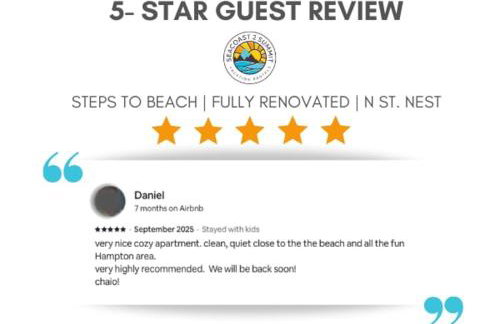 Steps to Beach Fully Renovated Sleeps 6 - Photo 5