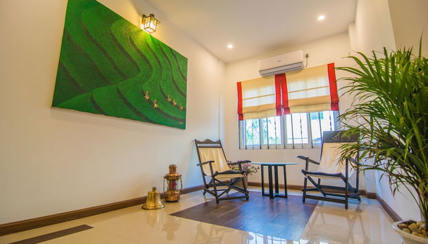 Sala de estar do lobby