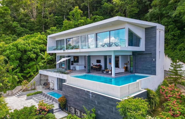 Yamu Hills Panoramic Ocean View 6 Bed Luxury Vila - Foto 1