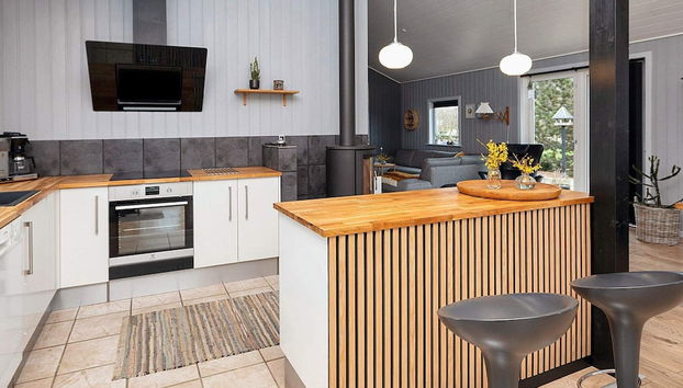 4 Person Holiday Home in Vinderup - Foto 5, Cocina privada