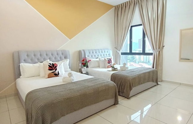 Skyline Suites l The Horizon Ipoh by Grab A Stay l 1-8pax - Foto 13