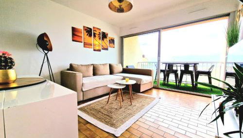 Appartement 1ere ligne piscine terrasse au bord de la plage front de mer avec vélos - Foto 5