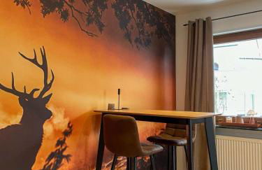 MaMa-Apartments - Haus Martina im Herzen der Rhön - 3 einzelbuchbare moderne Wohnungen für 2-8 Personen, Terrasse, Balkon, Garten, Ski und E-Bike Keller, Lounge, freies Wlan, familienfreundlich - Foto 24