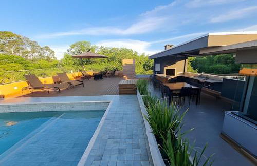 Flat Bonito Village, localização central, piscina - Foto 18