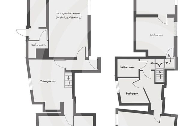 The North Wales Gathering - Hot Tub Sleeps Up 16 - Foto 14