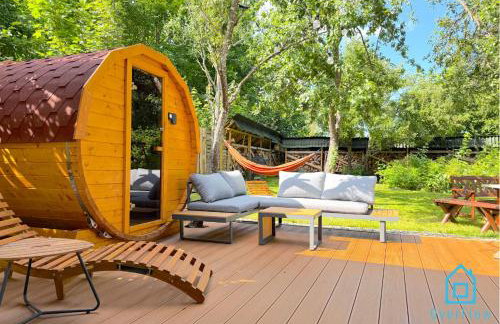 NaWypasie Apartment with Sauna Beautiful Garden SUP Board and Just 30 Minutes from Gdańsk and Gdynia - Foto 1