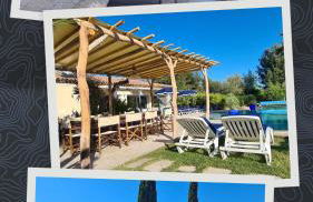 location Villa avec piscine chauffée - Foto 46