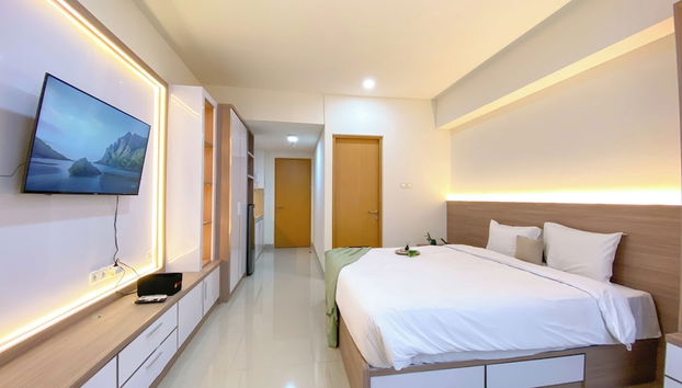 Comfy And Spacious Studio Apartment At One Narita Residence - Foto 5, Habitación