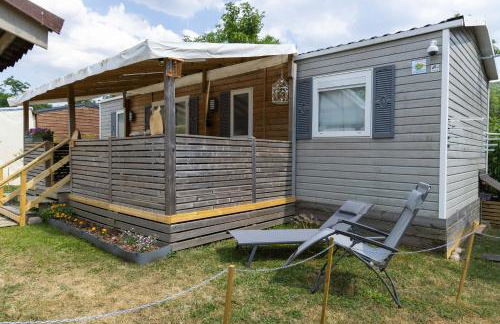 Grand Mobil Home 6 personnes climatisé avec 3 chambres et 2 salles de bains à Munster en Alsace - Foto 7