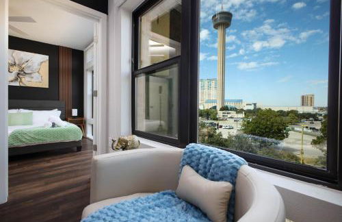 Downtown 1BR-w pool&parkng,Near Rvrwalk & Conv Ctr - Foto 45