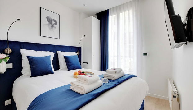 Charming Apartment - 2br/6p - In the Heart of Paris - Foto 4, Habitación