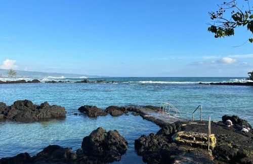 Direct Oceanfront Mauna Loa Shores Honu Elua #508 next to Carlsmith Beach park, Hilo HI - Foto 13