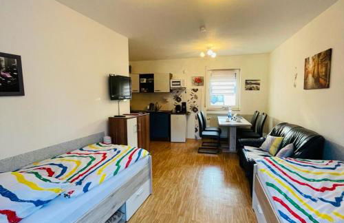 Ferienwohnung in Binger Stadtmitte mit Balkon - Foto 4