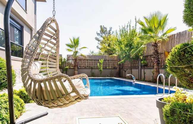 Lux Villa w Balcony Pool Sauna Garden in Antalya - Foto 5