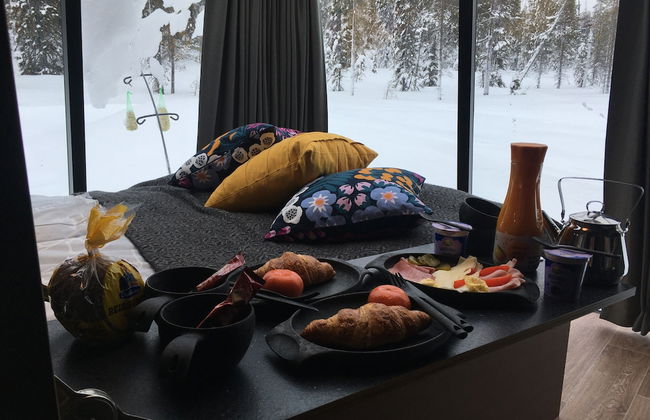 SnowLounge AuroraHut GlasIgloos IceHotel - Foto 16