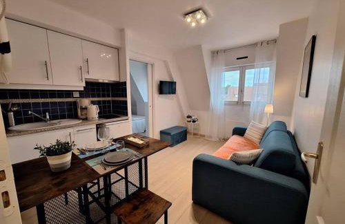 Super Deauville appartement 2 pièces cosy proche plage plein sud - Foto 7