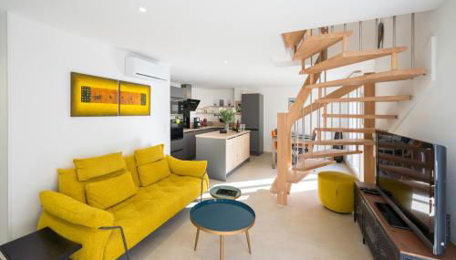 Les Voiles d Azur, Duplex moderne avec vue sur le port et la mer, à 2 minutes des plages - Foto 4