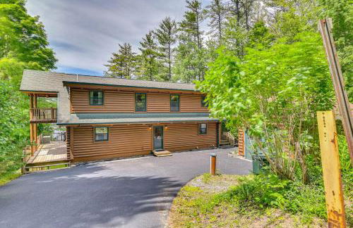 Lakefront Corinth Log Home Private Dock, Fire Pit - Foto 37