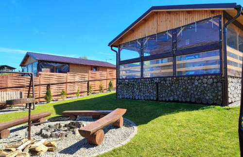 Siedlisko nr 4A nad jeziorem Skarlińskim, jezioro, mazury, domki letniskowe - Foto 1