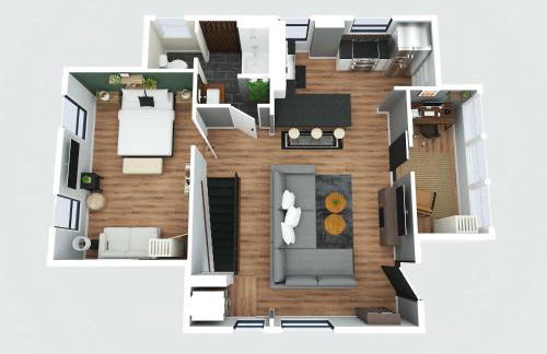 Elegant Historic Apartment with Craftsman Details - Foto 45