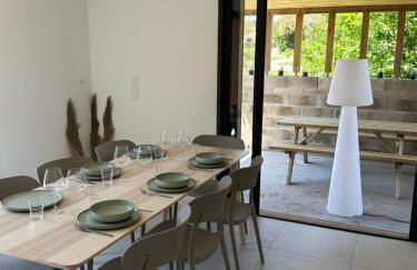 Maison en bois avec piscine proche de la plage - Foto 19