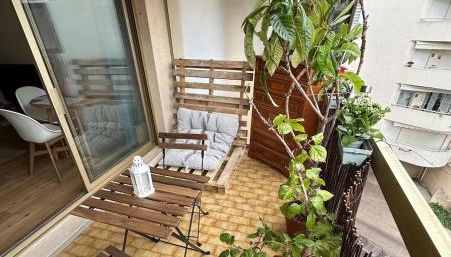 Bohemian studio in Menton close to sea with parking - Foto 4