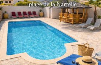 T3 de 35m2 - Plage de la Nartelle à 200m- piscine partagée -Parking - BBQ - 2 Chambres 2 Salle de bains pour un séjour calme & détente à quelques pas de la plage- Check-in 15h à 20h maximum- propriété le Rêve D'Azur Sainte Maxime - Foto 34