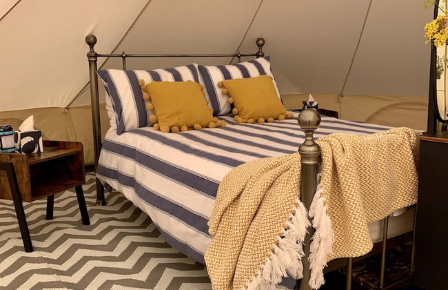 Tregantle Farm Eco Glampsite Super Safari Cabin - Foto 3