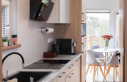 Sovanova Domki w Górach Sowich z Tarasem i Widokiem - Foto 52