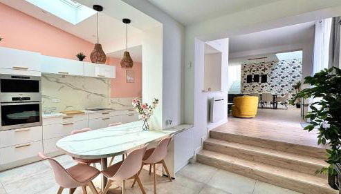 Maison design 11 pers -Terrasse -Netflix -Confort - Foto 4, stove