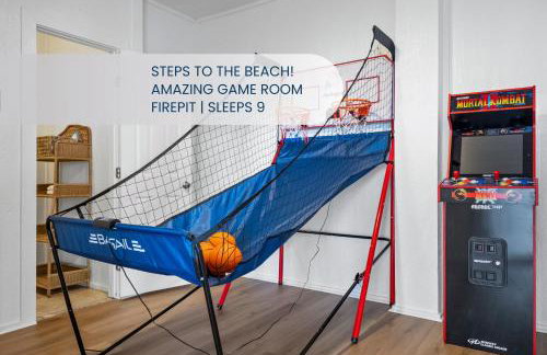 3BR - Amazing Game Room, Steps to Beach, Firepit - Foto 2