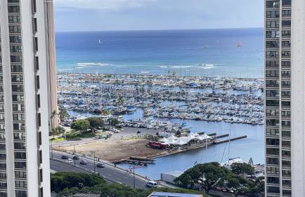 Ala Moana Hotel 24FL Ocean View Renovated - Foto 16